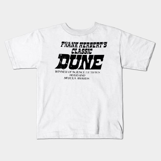 Retro Dune Logo Kids T-Shirt by ChrisShotFirst